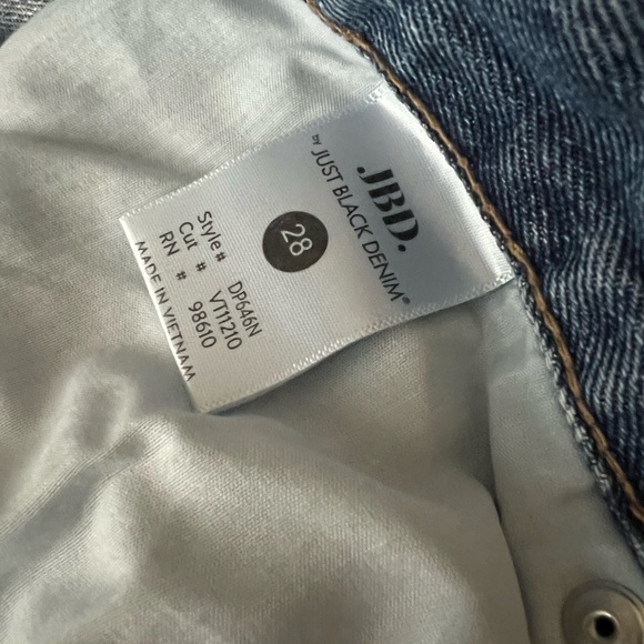 Just Black Women's Denim Wide Leg Jeans - Picture 9 of 15